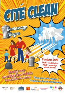 Affiche Cité Clean octobre 2020