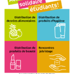 Affiche Solidarité étudiants 2021